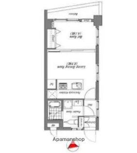 目黒マンション【2階】の間取り
