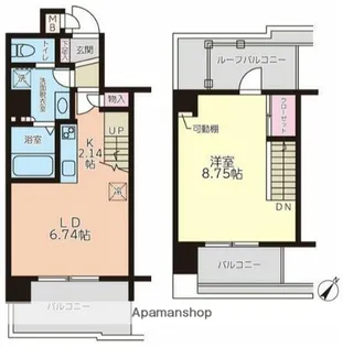 シンフォニーアーク【5階】の間取り