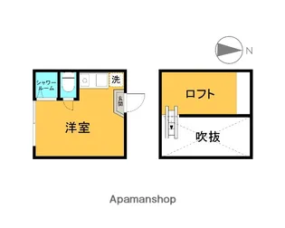ソフィアフラット【1階】の間取り