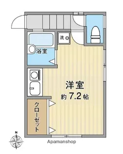 東田荘A棟【2階】の間取り