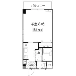 ハイツあずみ【2階】の間取り