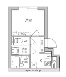 Hi−Five阿佐ヶ谷【1階】の間取り