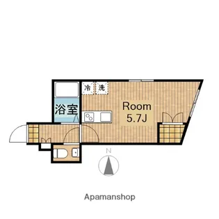 VILLE FRANCHE【1階】の間取り