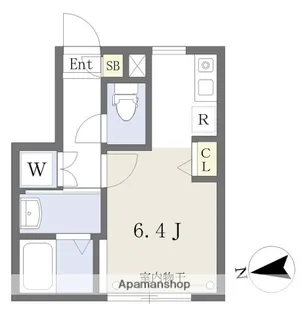 アイコート久我山【1階】の間取り