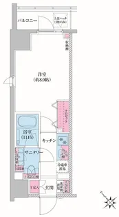 レジディア荻窪Ⅲ【3階】の間取り