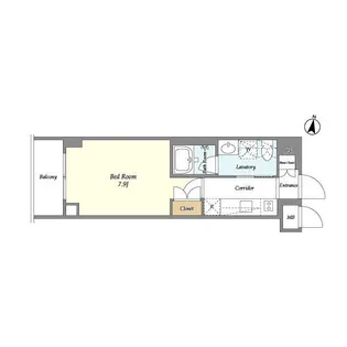 LASANTE桜新町【1階】の間取り