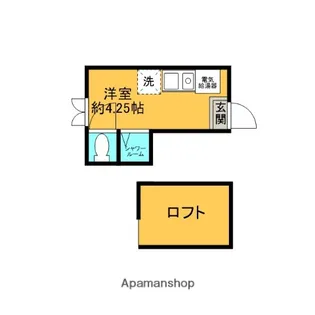 フレシール笹塚B棟【-1階】の間取り