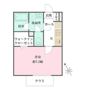 マンハイム ズューデン【1階】の間取り