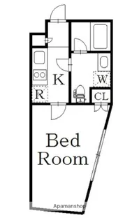 VERITAS EIFUKUCHO【2階】の間取り