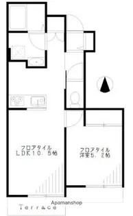 フィレール西荻窪【1階】の間取り