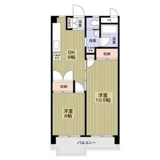 日香苑I【2階】の間取り