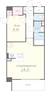 イルミナーレ学大【1階】の間取り