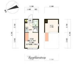 さくらテラス久我山【1階】の間取り