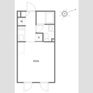 アレーロ高円寺【3階】の間取り