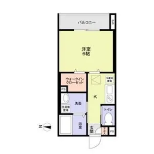 GARDEN TERRACE EAST【1階】の間取り