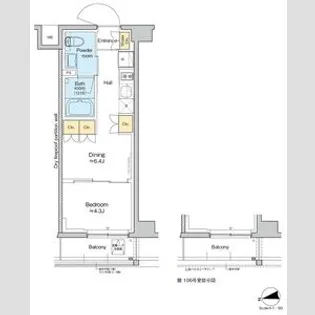 RESIDENCE KOENJI【3階】の間取り