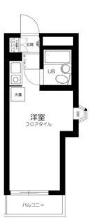 東京都世田谷区三軒茶屋1丁目【マンション】の間取り