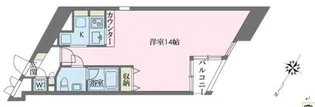 ドゥーエ学芸大学【5階】の間取り