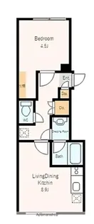 コフレ吉祥寺本町【3階】の間取り