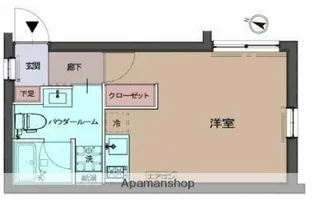 CREAL渋谷笹塚【4階】の間取り