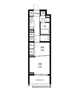 セジョリ高井戸【3階】の間取り