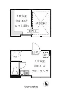フェリスホルン【1階】の間取り