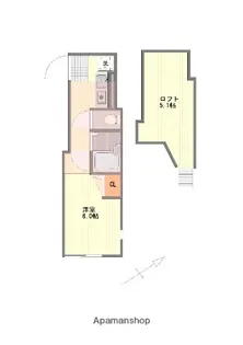 ロフティ向ケ丘遊園【1階】の間取り