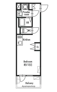 プライマル下北沢【3階】の間取り