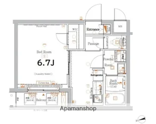 GRAN PASEO高井戸【3階】の間取り