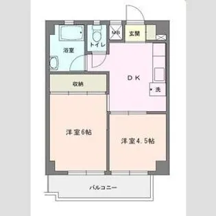 森ビル【3階】の間取り