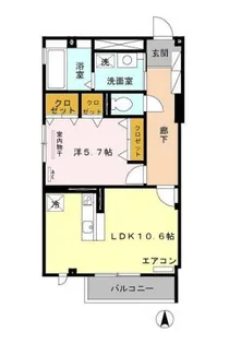 CHERRY COURT【3階】の間取り