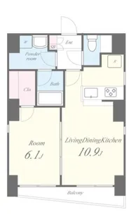 FERIO経堂【3階】の間取り