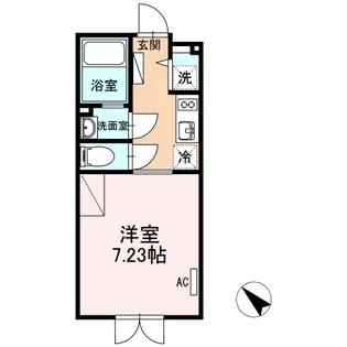 LAPIS目黒本町【2階】の間取り