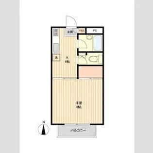 ハウス松園【2階】の間取り