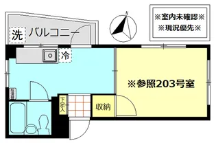 井村ビル【3階】の間取り