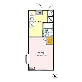 サンコーポ【1階】の間取り
