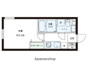 レピュア目黒本町レジデンス【2階】の間取り