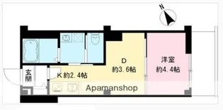 つむぎの杜 西荻みなみ【1階】の間取り