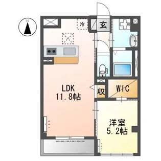 アクア【1階】の間取り
