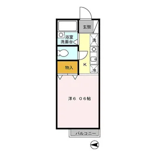 レスポワールS【1階】の間取り