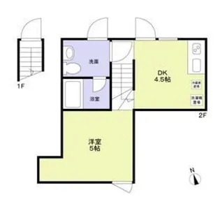 ニシオギソウ【2階】の間取り