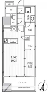 GRAN PASEO明大前【6階】の間取り