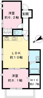 コンフォート世田谷(ZEH)【201号室号室】の間取り