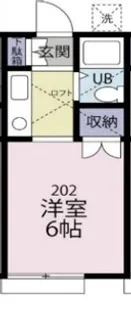 東京都調布市入間町1丁目【アパート】の間取り