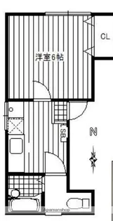 スクエアハウス【2階】の間取り