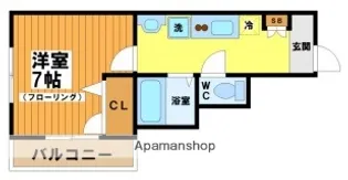 エスポワール本町【3階】の間取り