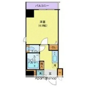 シンシアフォーディ幡ヶ谷【5階】の間取り