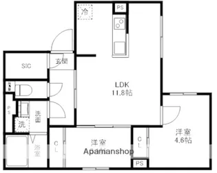 マリオン杉並【3階】の間取り