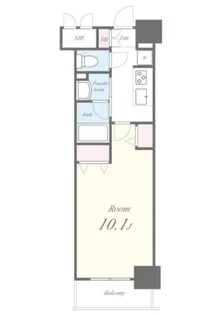 ROOTS SHINJUKU WAKAMATSUCHO(ルーツシ【6階】の間取り
