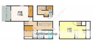 PARK SIDE NARIMUNE【2階】の間取り
